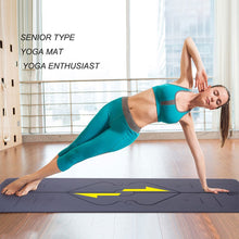 Load image into Gallery viewer, Yoga Mat 5mm Rubber Non-Slip
