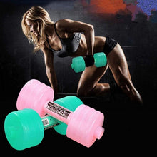 Load image into Gallery viewer, Women's Water Dumbbell Set Portable Weight
