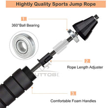 Load image into Gallery viewer, Outtobe Jump Rope Skipping Rope with Ball Bearings
