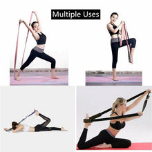 Load image into Gallery viewer, Yoga Bands Set Stretch Leg-Belt Strap Hook
