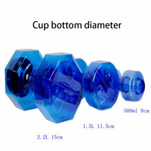Load image into Gallery viewer, Plastic Water Dumbbells 1.5L/2.2L Capacity
