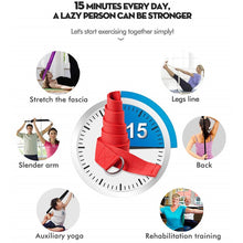 Load image into Gallery viewer, Yoga Bands Set Stretch Leg-Belt Strap Hook
