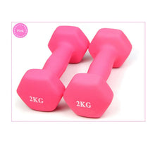 Load image into Gallery viewer, 2kg Matte dumbbells fitnes
