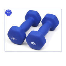 Load image into Gallery viewer, 2kg Matte dumbbells fitnes
