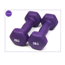 Load image into Gallery viewer, 2kg Matte dumbbells fitnes
