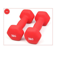 Load image into Gallery viewer, 2kg Matte dumbbells fitnes
