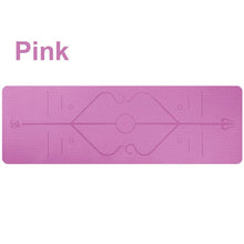 Load image into Gallery viewer, Yoga Mat With Position Line Fitness
