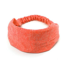 Load image into Gallery viewer, Solid Elastic Sports Gym Yoga Headband
