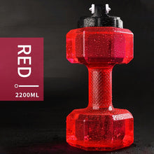 Load image into Gallery viewer, Plastic Water Dumbbells 1.5L/2.2L Capacity

