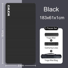 Load image into Gallery viewer, WXWS Eco Friendly NBR Yoga Mats Thick
