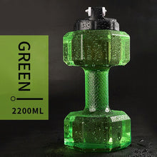 Load image into Gallery viewer, Plastic Water Dumbbells 1.5L/2.2L Capacity
