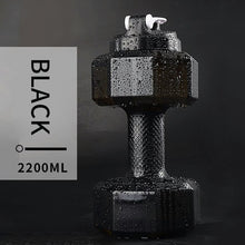 Load image into Gallery viewer, Plastic Water Dumbbells 1.5L/2.2L Capacity
