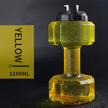 Load image into Gallery viewer, Plastic Water Dumbbells 1.5L/2.2L Capacity
