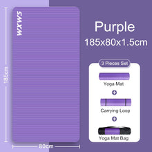 Load image into Gallery viewer, WXWS Eco Friendly NBR Yoga Mats Thick
